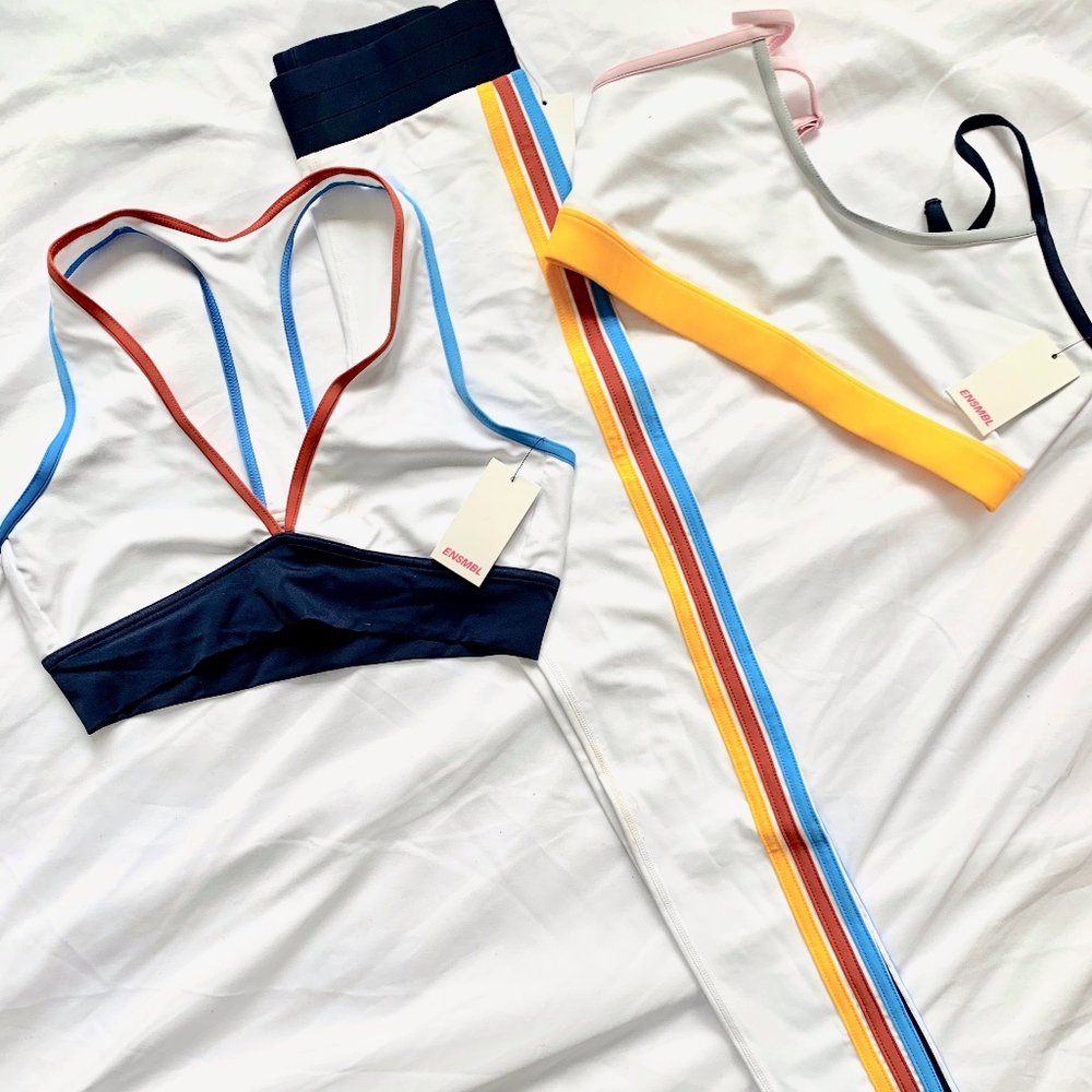 NWT 3 Piece ENSMBL Athleisure set
